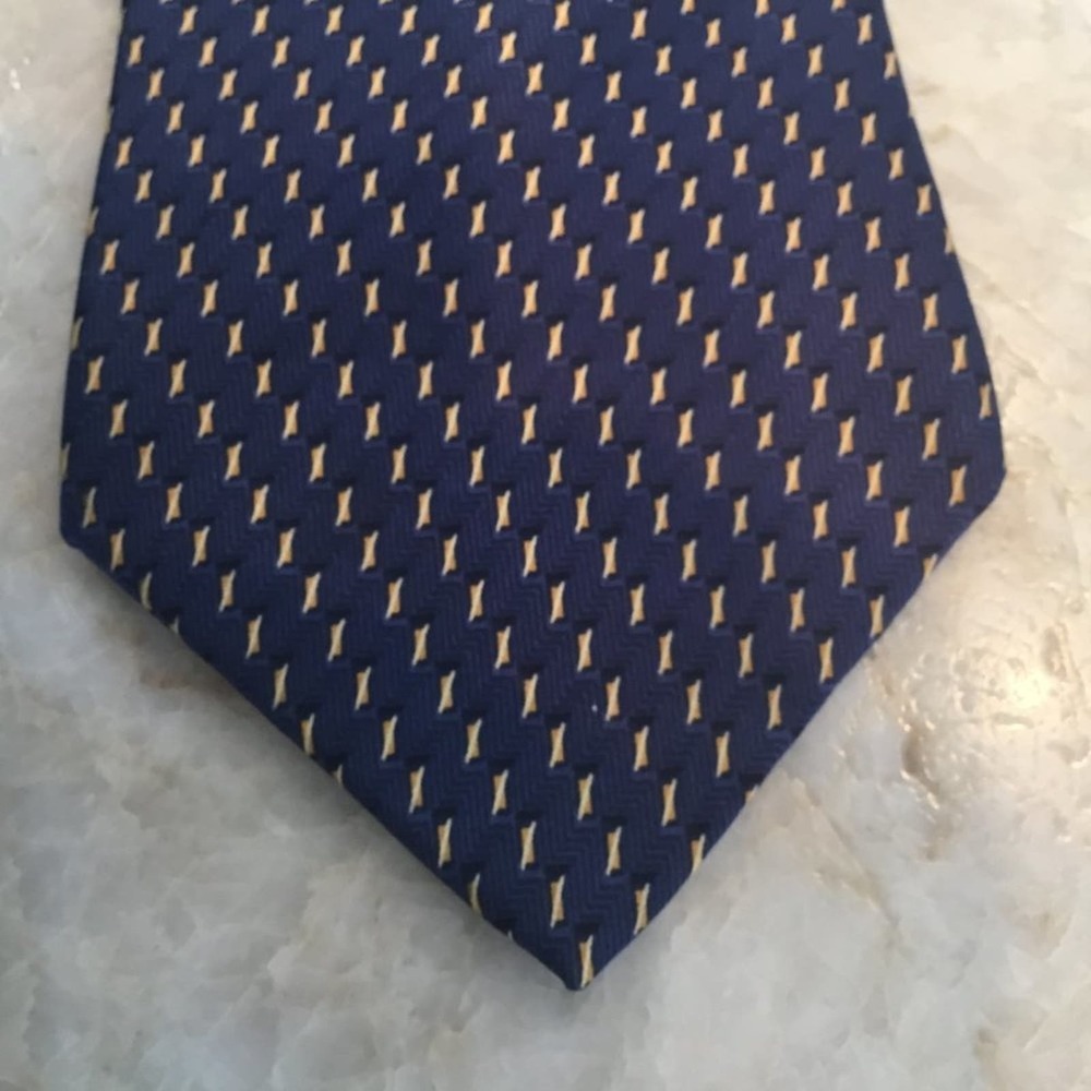 BILL BLASS SILK TIE (BLACK LABEL)
